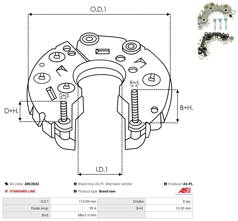 mostek-diodowy-alternatora-arc2042-typ-hitachi-stan-nowy