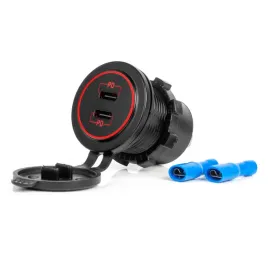 ladowarka-samochodowa-z-gniazdami-usb-wodoodporna-2x-usb-c-12v-24v