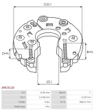 mostek-diodowy-alternatora-arc0118-as-pl-stan-nowy