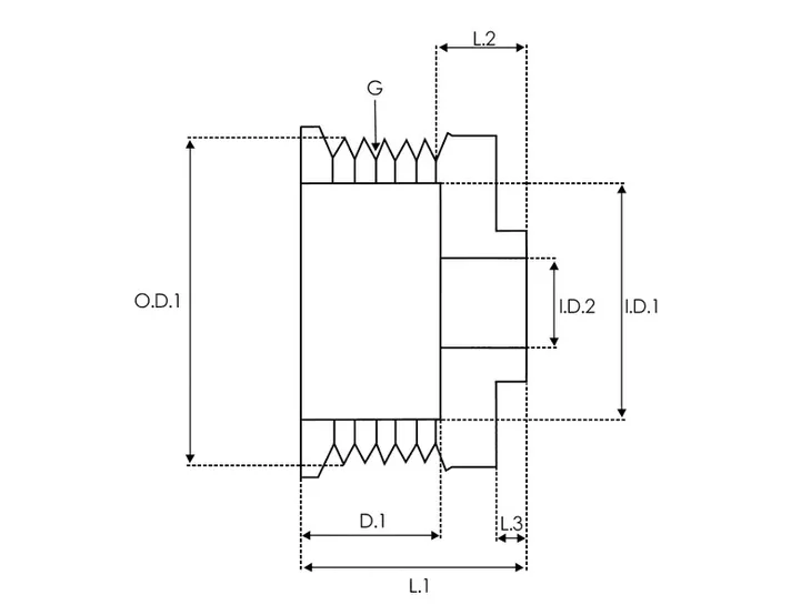 kolo-pasowe-alternatora-ap2008s-numer-katalogowy-czesci-ap2008s
