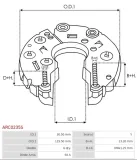 prostownik-alternatora-arc0235s-as-pl-producent-czesci-as-pl