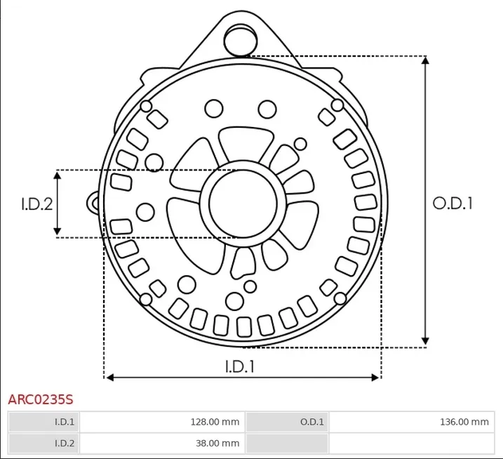 prostownik-alternatora-arc0235s-as-pl-stan-nowy