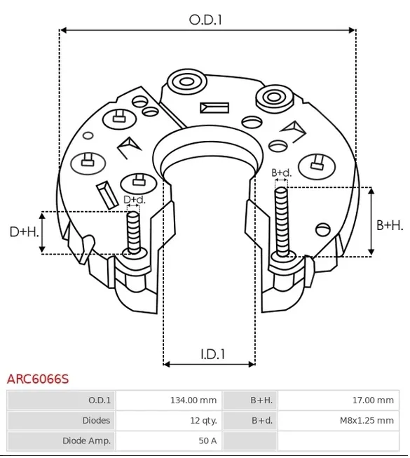 mostek-prostowniczy-arc6066s-as-pl-stan-nowy