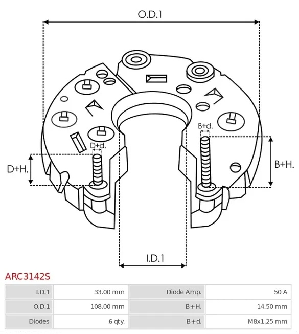 mostek-diodowy-alternatora-arc3142s-stan-nowy