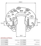mostek-diodowy-alternatora-arc9054-prod-letrika-stan-nowy