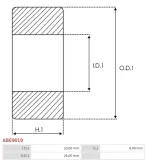 lozysko-alternatora-abe9019-stan-nowy