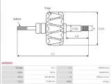 wirnik-alternatora-ar0043-stan-nowy