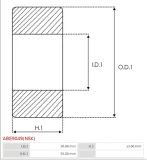 lozysko-alternatora-abe9049-nsk-stan-nowy