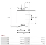 kolo-pasowe-alternatora-ap5004-typ-bosch-typ-samochodu-4x4-suv-samochody-osobowe-samochody-dostawcze