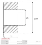 lozysko-alternatora-abe9087-ntn-stan-nowy