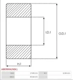 lozysko-alternatora-abe9004-nsk-stan-nowy