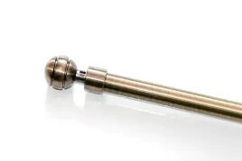 mini-karnisz-teleskopowy-kula-antyk-80-120-cm