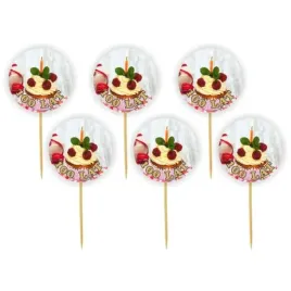 pikery-100-lat-muffinka-zloty-napis-6-szt