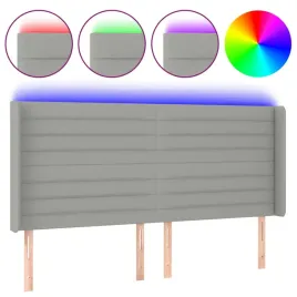 zaglowek-led-jasnoszary-203x16x118-128-cm