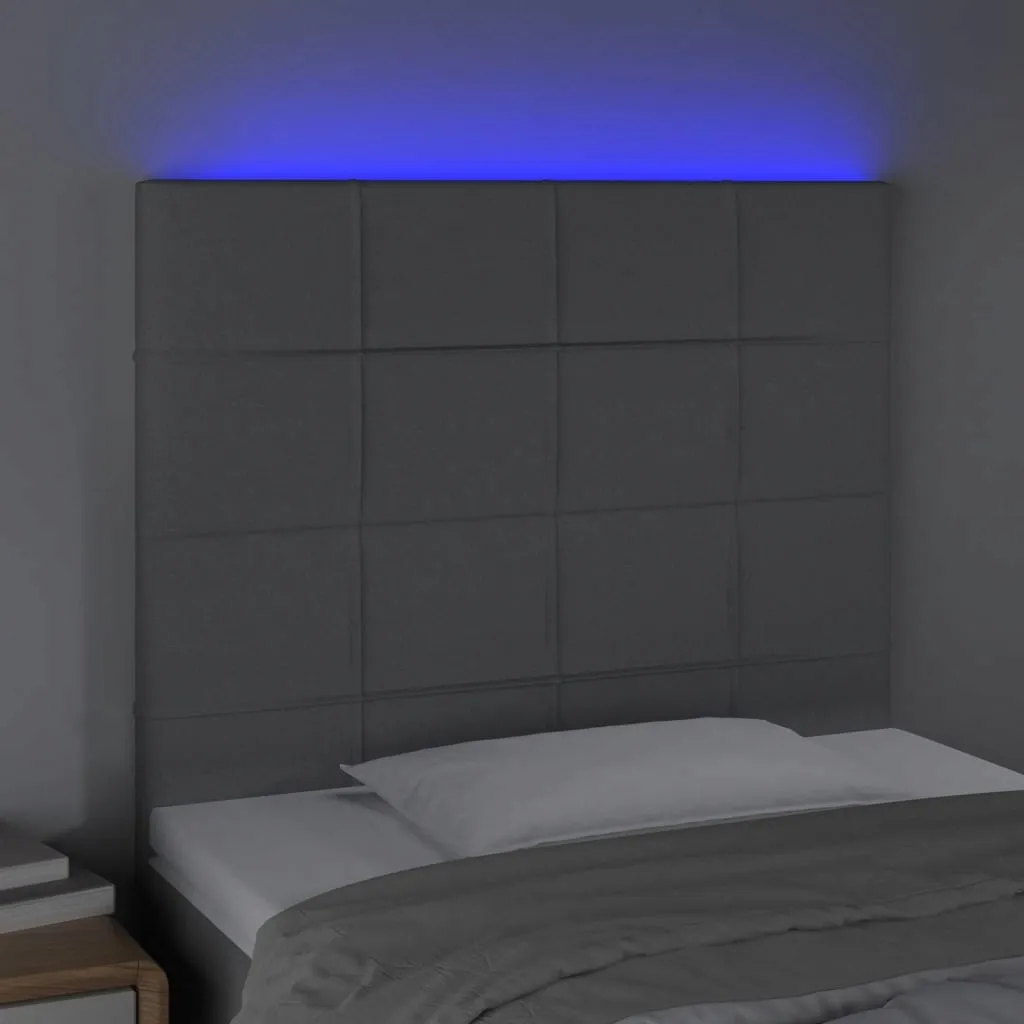 zaglowek-led-jasnoszary-80x5x118cm-stan-nowy