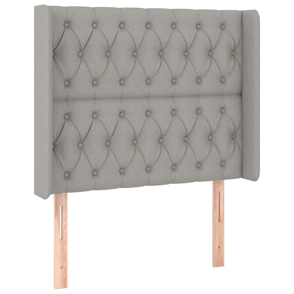 zaglowek-led-jasnoszary-93x16x118cm-stan-nowy