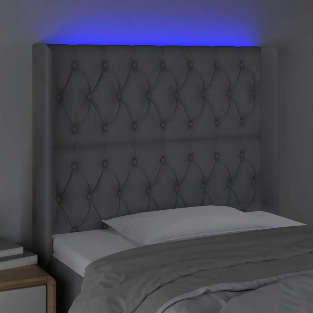 zaglowek-led-jasnoszary-93x16x118cm