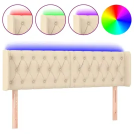 zaglowek-led-kremowy-147x16x78-88-cm