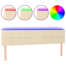 zaglowek-led-kremowy-160x78-88-cm-tasma-led-55-cm-zestaw