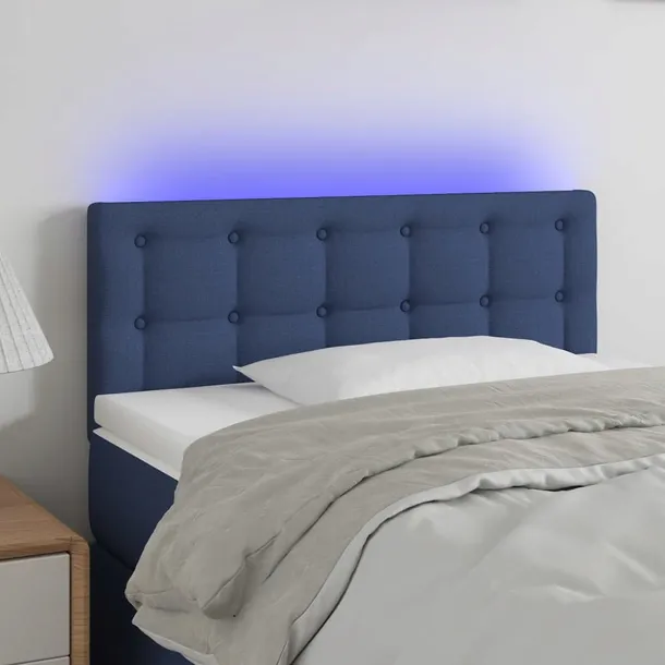 zaglowek-led-niebieski-100x5x78cm-stan-nowy