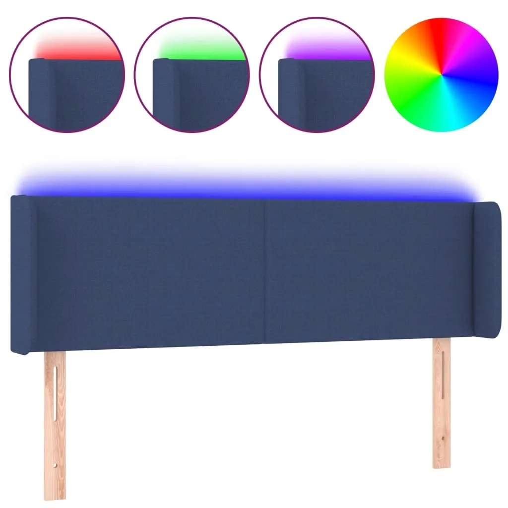 zaglowek-led-niebieski-147x16x78cm