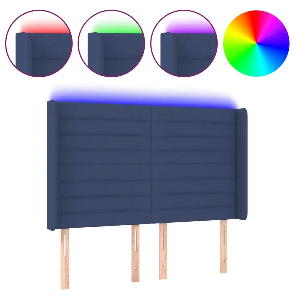 zaglowek-led-niebieski-147x16x118cm