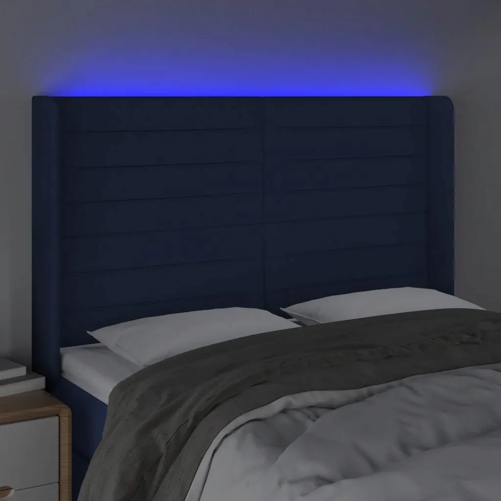 zaglowek-led-niebieski-147x16x118cm