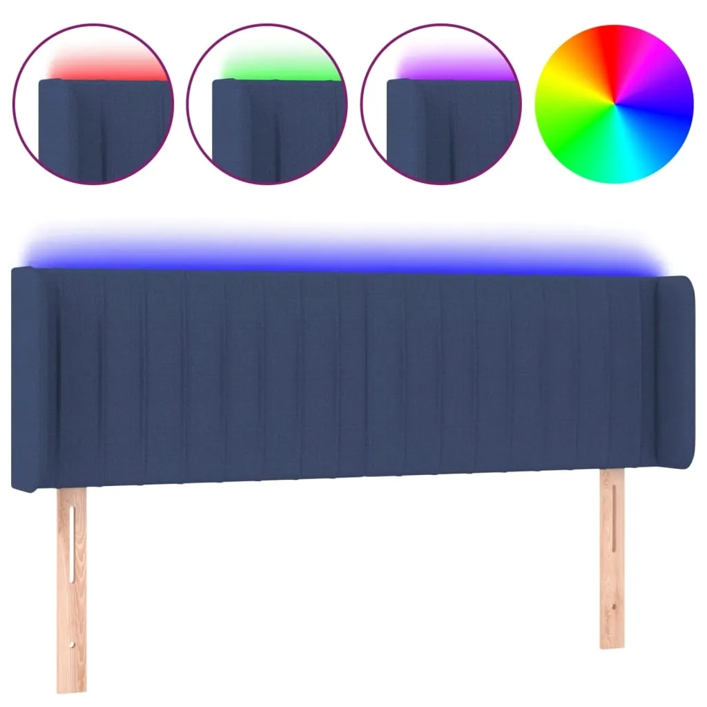 zaglowek-led-niebieski-147x16x78cm