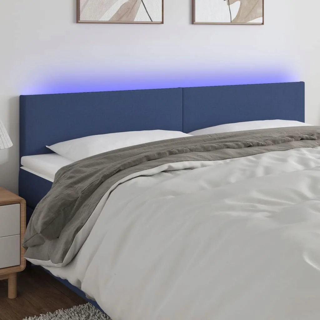 zaglowek-led-niebieski-180x78-88-cm