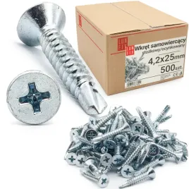 wkrety-samowiercace-do-metalu-42x25-stozkowe-din7504-ocynkowane-500szt