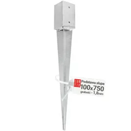 podstawa-slupa-wbijana-kotwa-wspornik-100x750-1szt