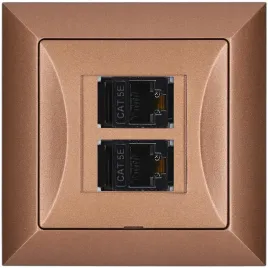 gniazdo-internetowe-2-x-lan-rj45-8-pin-opal-miedz