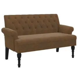 lawka-z-oparciem-brazowa-120x62x755-cm-sztuczny-zamsz