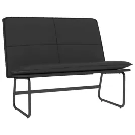 lawka-czarna-100x75x76-cm-tapicerowana-sztuczna-skora