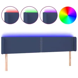 zaglowek-led-niebieski-203x16x78-cm