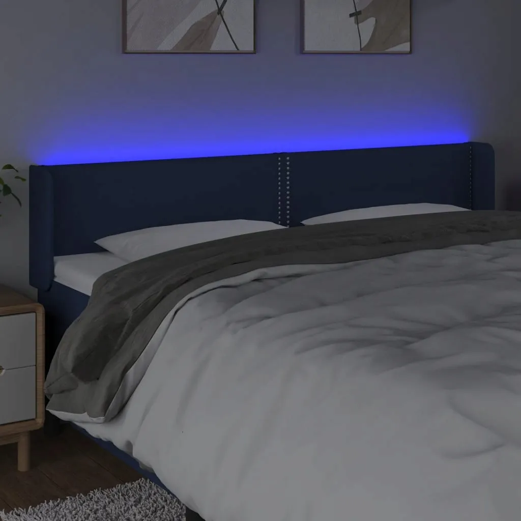 zaglowek-led-niebieski-203x16x78-cm