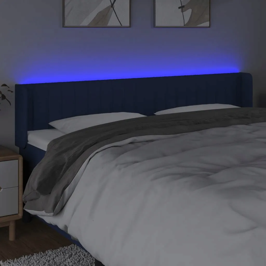 zaglowek-led-niebieski-203x16x78-88-cm