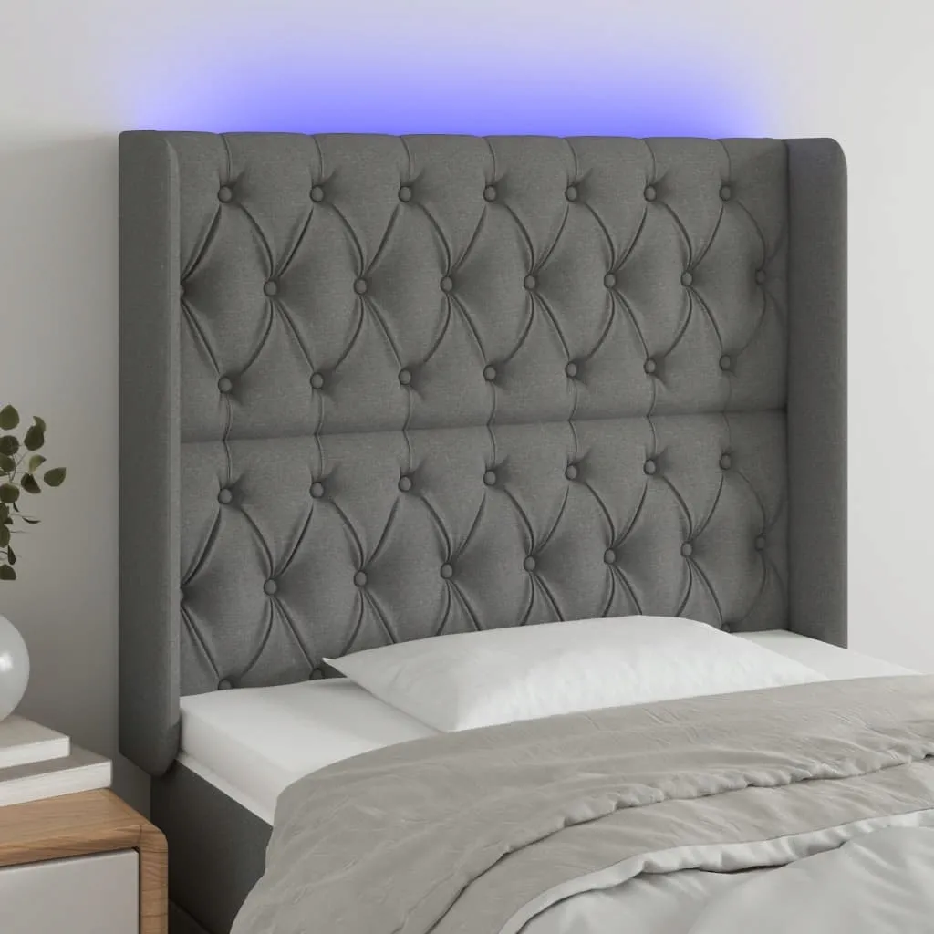 zaglowek-led-stylish-grey-93x16x118-128-cm