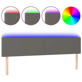 zaglowek-led-szary-160x78-88-cm