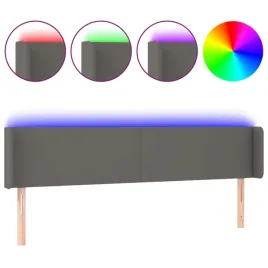 zaglowek-led-szary-203x16x78-cm
