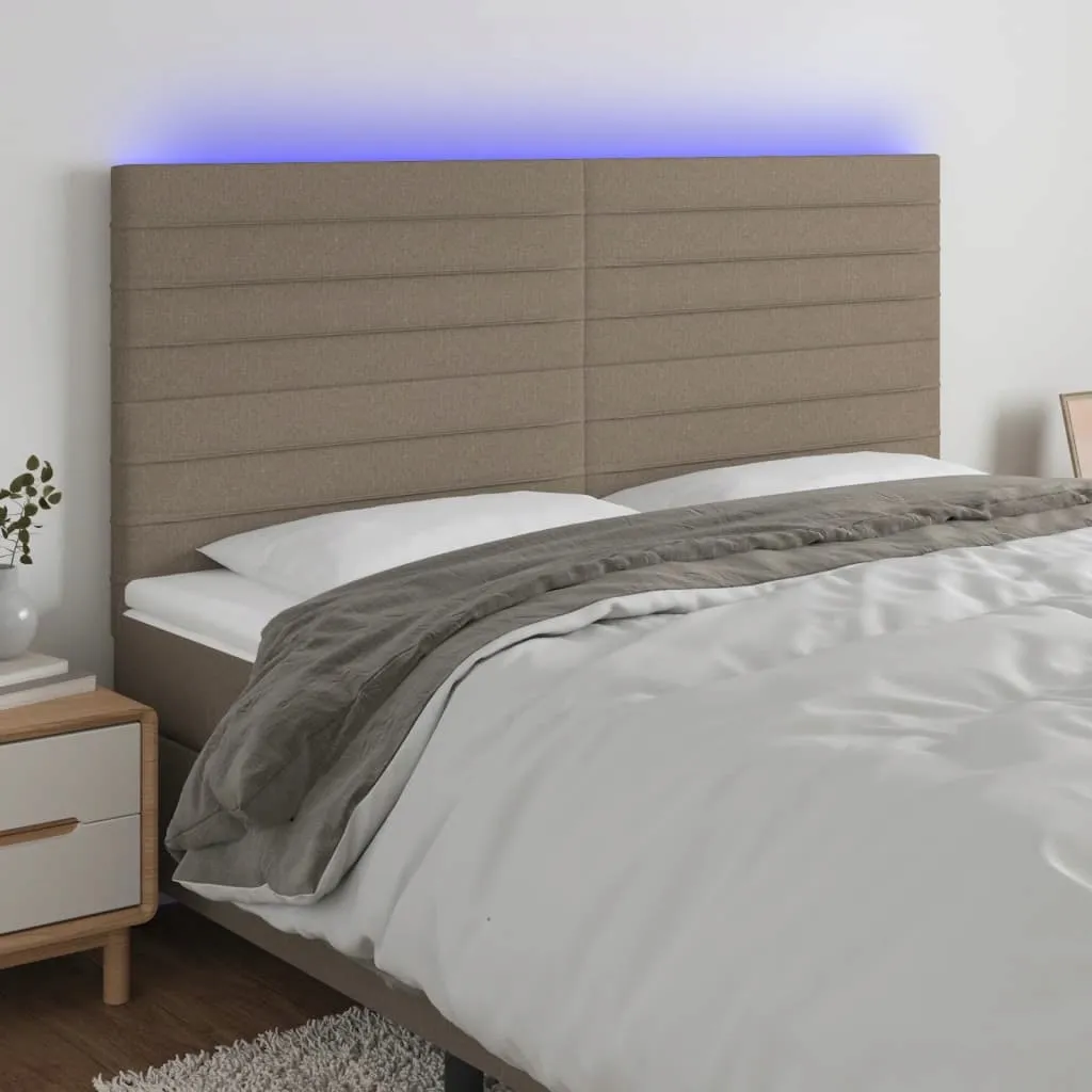zaglowek-led-taupe-180x118-128-cm