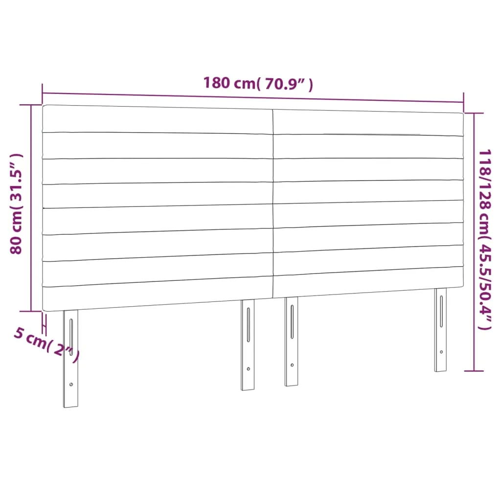 zaglowek-led-taupe-180x118-128-cm