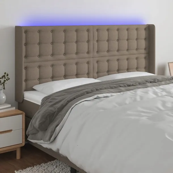 zaglowek-led-taupe-183x16x118-cm-stan-nowy