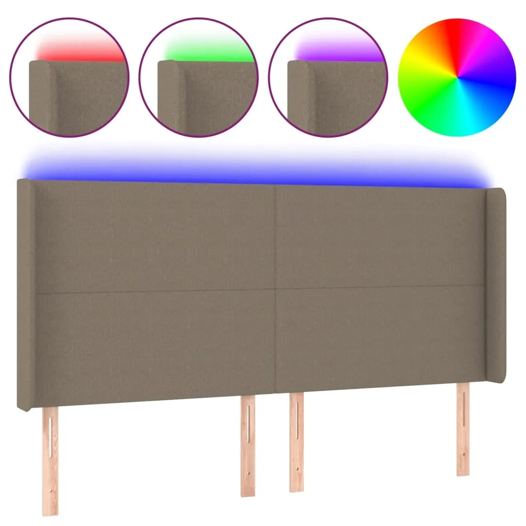 zaglowek-led-taupe-183x16x128-cm-stan-nowy