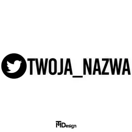 personalizowana-naklejka-twitter-twoj-tekst