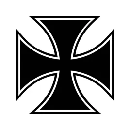 naklejka-na-samochod-krzyz-maltanski