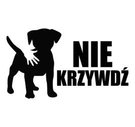 nie-krzywdz-pies-naklejka-na-samochod