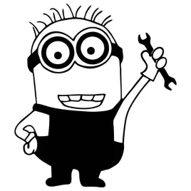 naklejka-minionek-na-samochod-szybe-minions