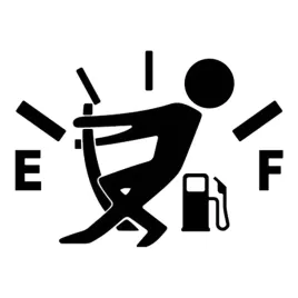 naklejka-na-samochod-fuel-paliwo-rezerwa