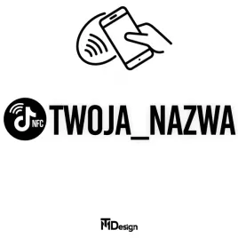 personalizowana-naklejka-tiktok-z-nfc